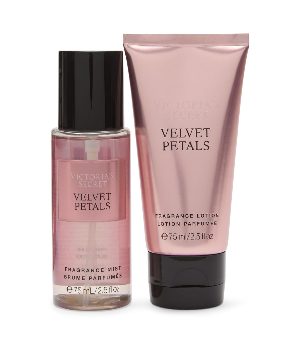 Victoria's Secret Velvet Petals 2-Piece Mini Mist & Lotion Gift Set