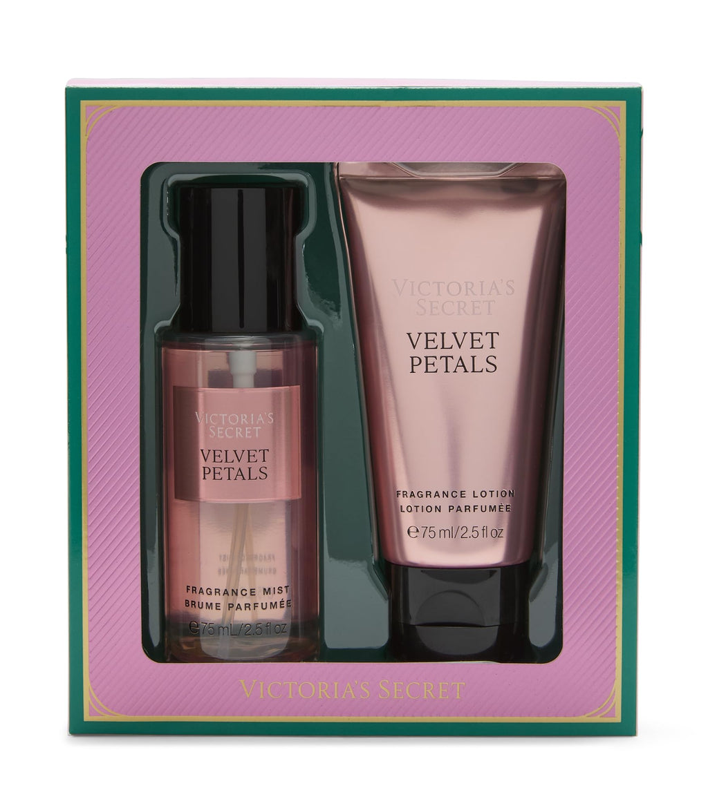 Victoria's Secret Velvet Petals 2-Piece Mini Mist & Lotion Gift Set