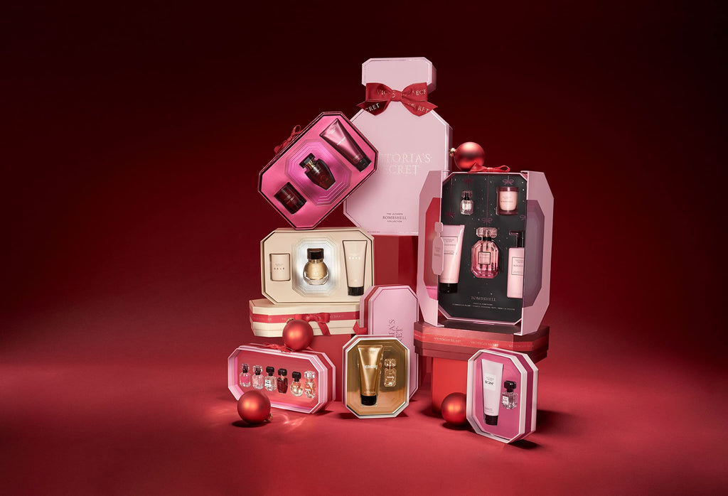 Victoria's Secret Very Sexy 3 Piece Luxe Fragrance Gift Set | Eau de Parfum 1.7 oz, Travel Lotion & Shimmer Mist