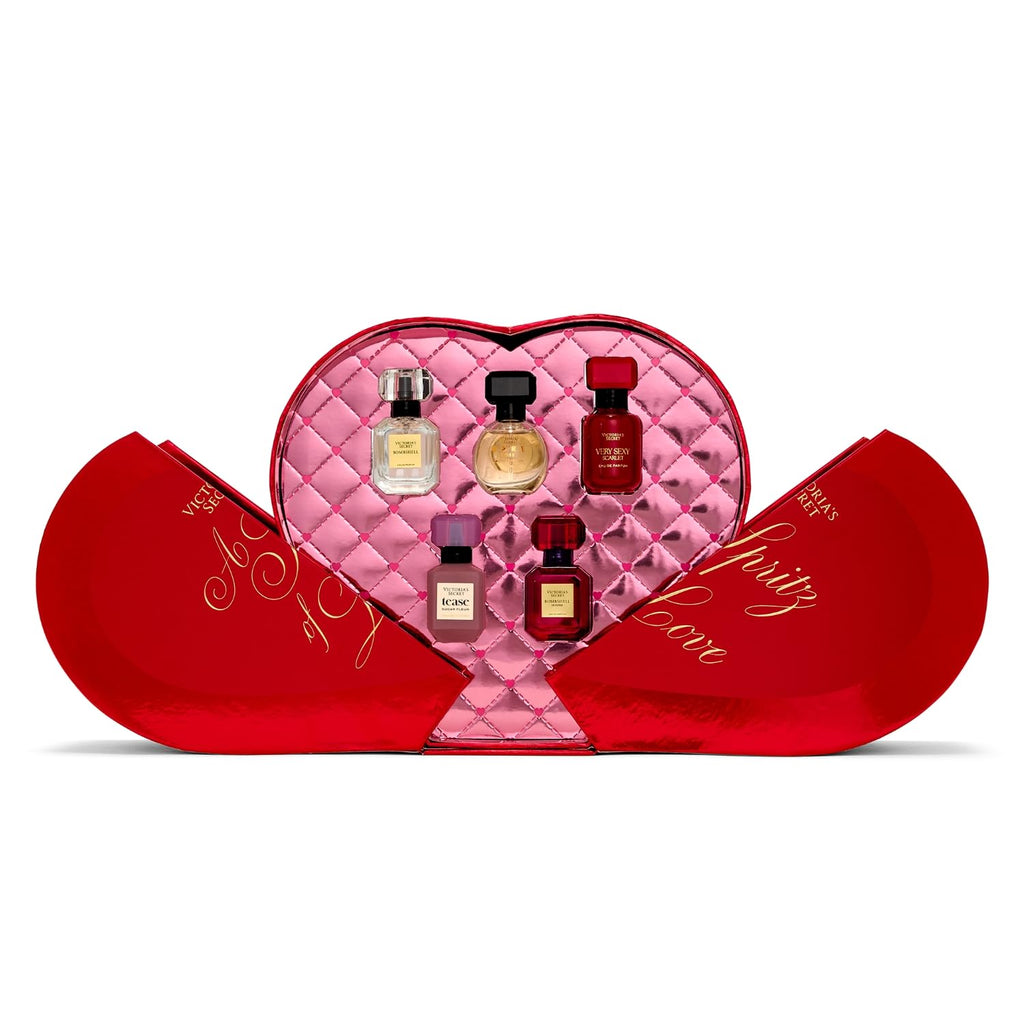 Victoria's Secret Fine Fragrance Discovery Gift Set, 5-Piece Fragrance Giftset