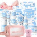 Vienflona Milk Skincare Set for Kids & Teens – 12-in-1 Gentle Hydration