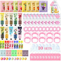 Vienflona 110PCS Spa Party Favors for Girls – Sleepover Gifts with Masks, Hand Cream, Lip Balm