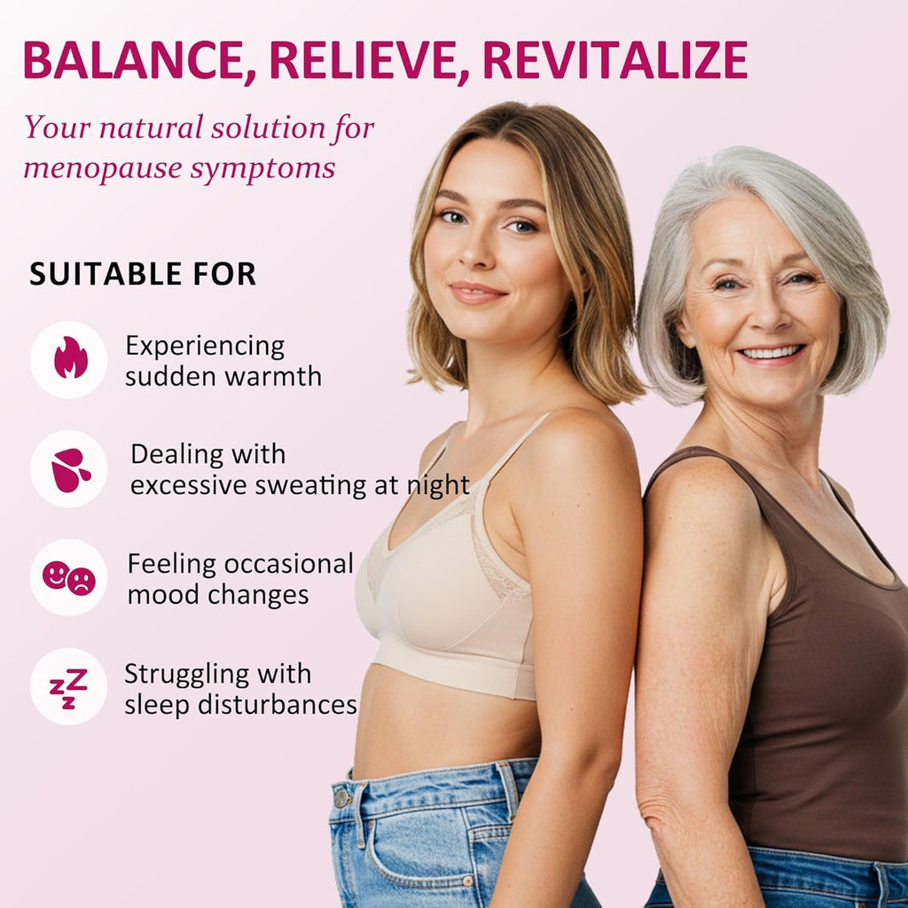 Vigority Menopause Comfort & Radiance Duo – Face Revitalizing Cream & Botanical Estrogen Comfort Cream