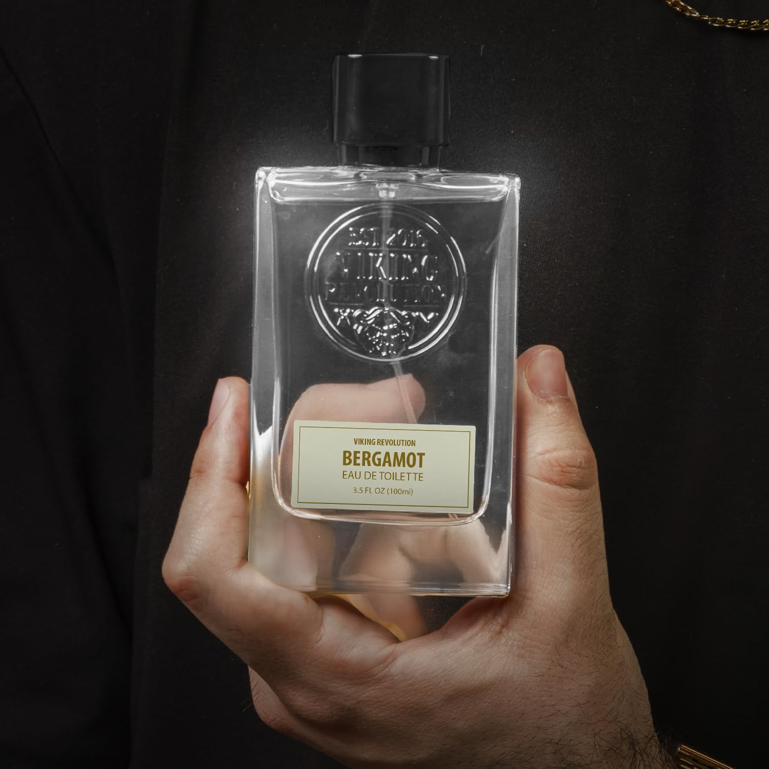 Viking Revolution Bergamot Cologne for Men — Long-Lasting Citrus with Bergamot, Jasmine & Patchouli