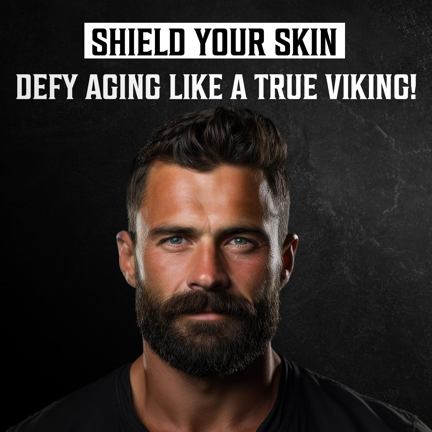 Viking Revolution Men's Anti-Aging Face Cream – Hyaluronic Acid, Aloe Vera & Green Tea (2oz)