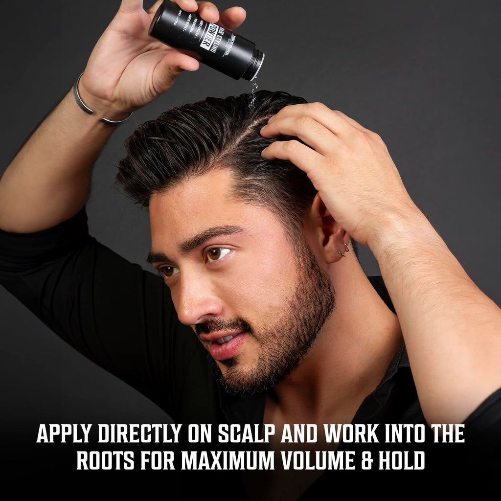 Viking Revolution Hair Styling Powder for Men – Matte Finish, Texture & Volume | 1 oz