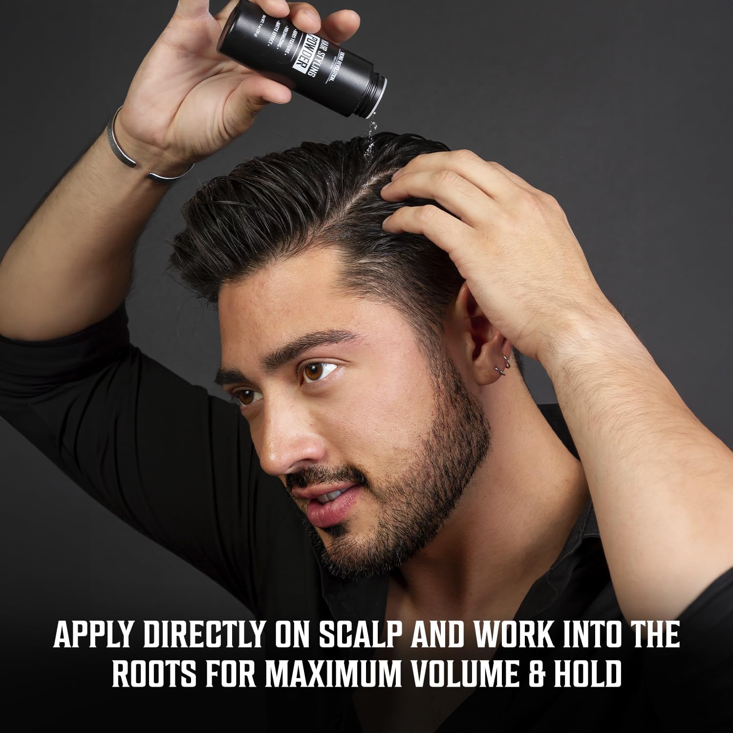 Viking Revolution Hair Styling Powder for Men – Matte Finish, Texture & Volume | 1 oz