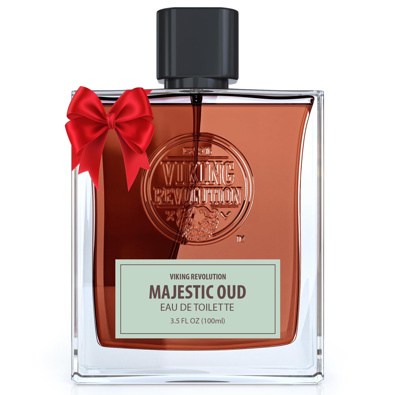 Viking Revolution Majestic Oud Cologne for Men – Long-Lasting Woody Eau de Toilette 3.5 fl oz