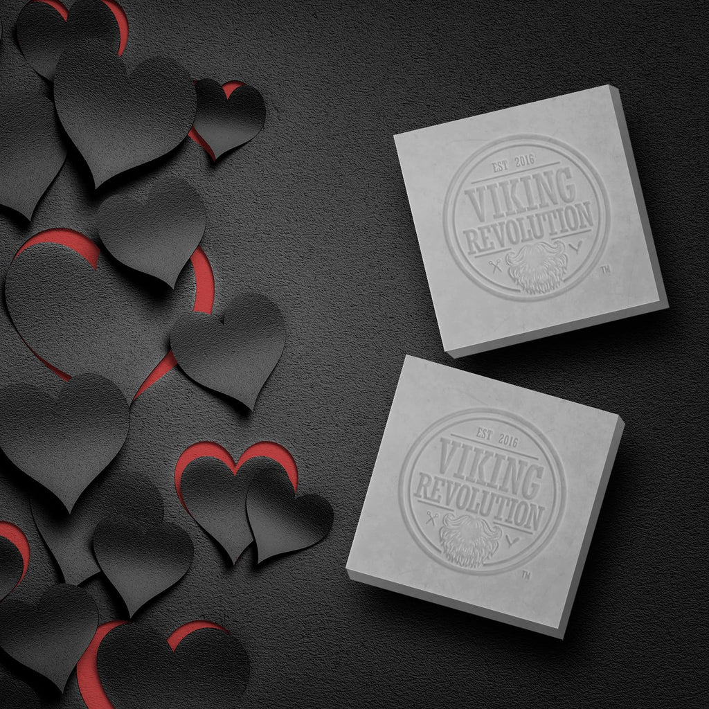 Viking Revolution Peppermint & Eucalyptus Soap for Men – Natural 2-Pack Bar with Coconut, Shea & Almond Oils