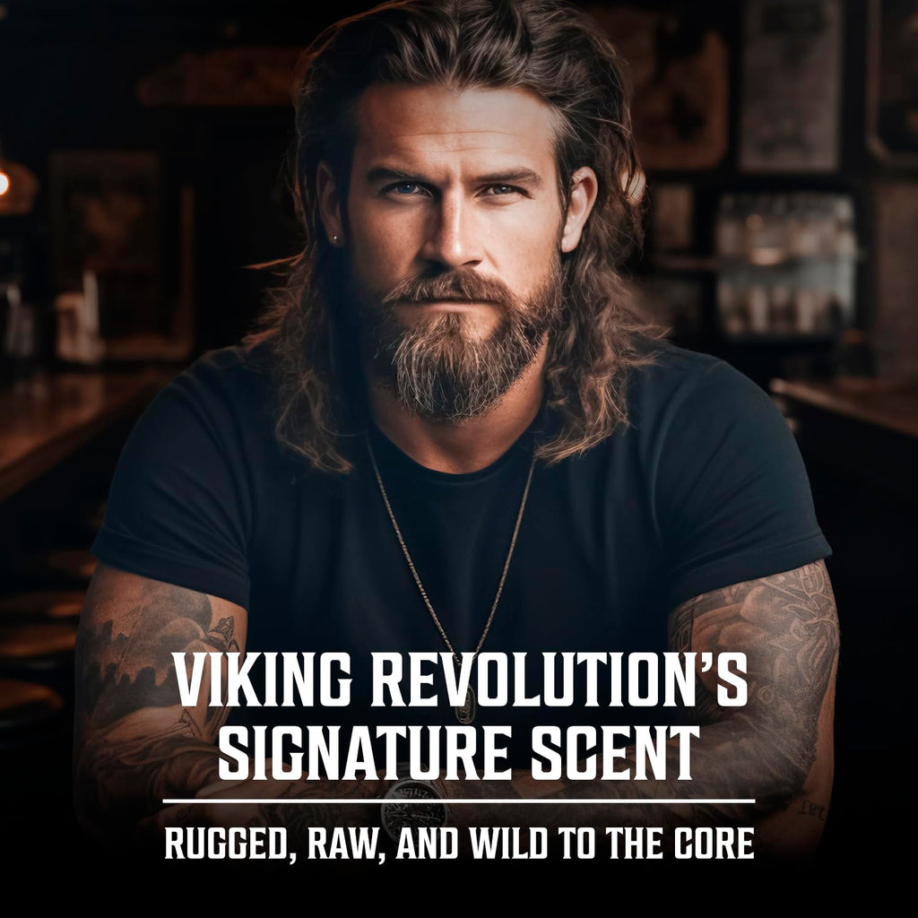 Viking Revolution Sandalwood Cologne for Men - Eau de Parfum with Cedar, Cypress & Vanilla | 3.5 Fl Oz