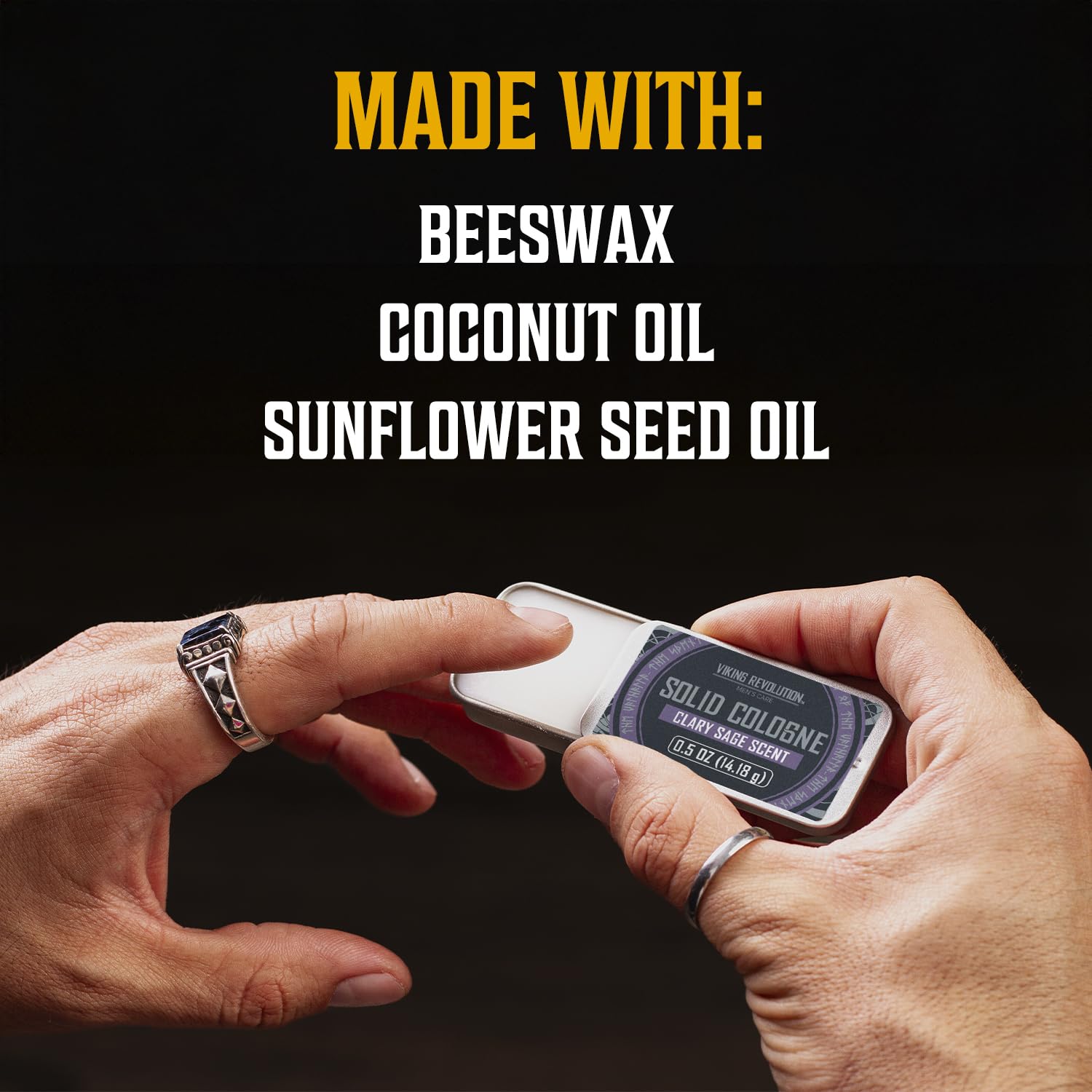 Viking Revolution Solid Cologne 12-Pack for Men – Travel Size Gift Set