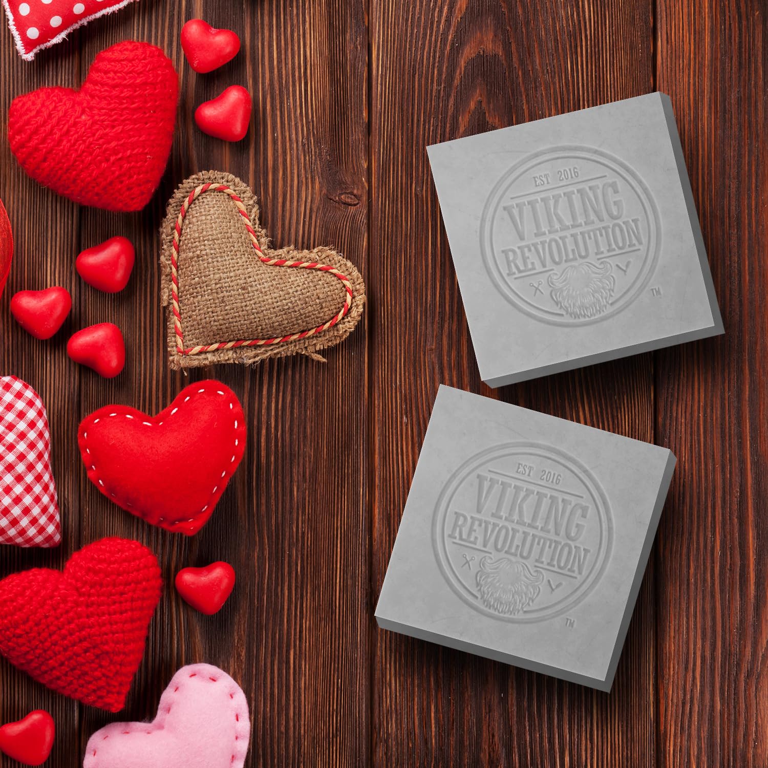 Viking Revolution Peppermint & Eucalyptus Soap for Men – Natural 2-Pack Bar with Coconut, Shea & Almond Oils