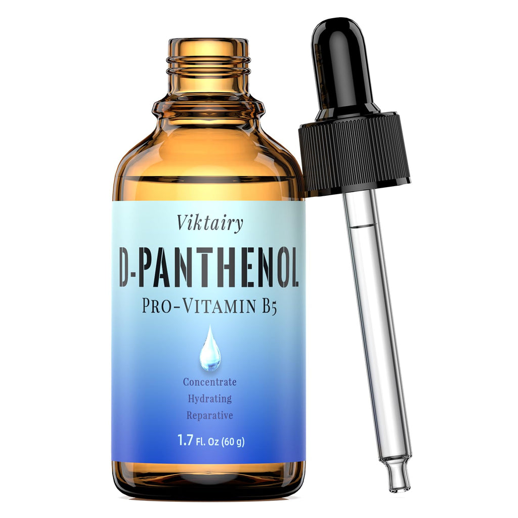 Viktairy D-Panthenol Liquid | Pro-Vitamin B5 for Skin, Hair & Nails | Cosmetic Grade