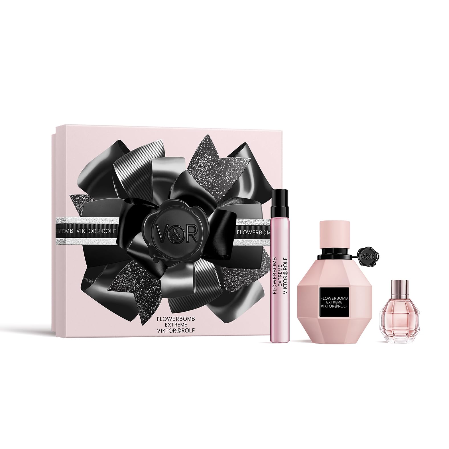 Viktor&Rolf Flowerbomb Extreme 2-Piece Travel Set – Eau de Parfum Intense