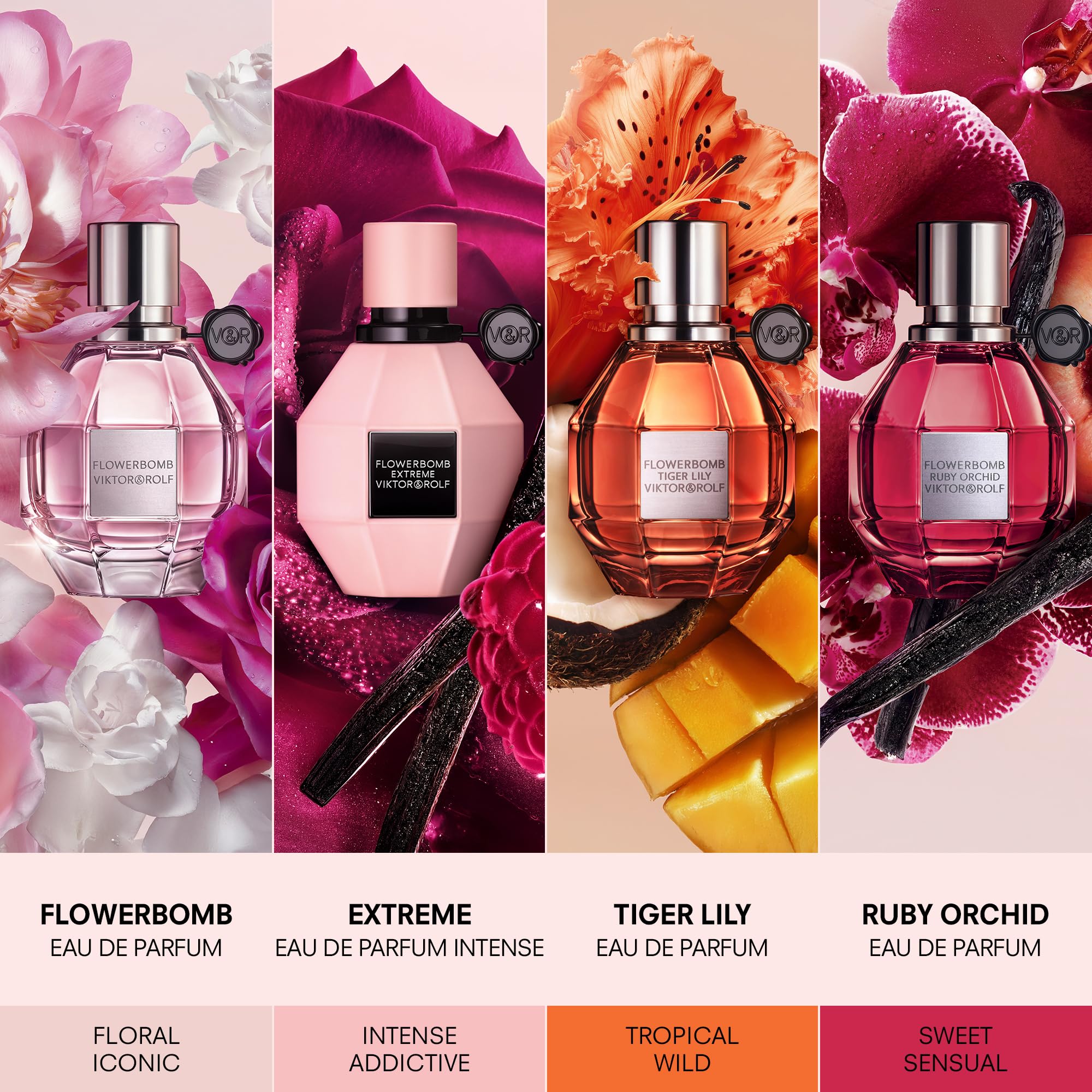 Viktor&Rolf Flowerbomb Eau de Parfum & Flowerbomb Extreme Travel Set – 0.2 oz Each