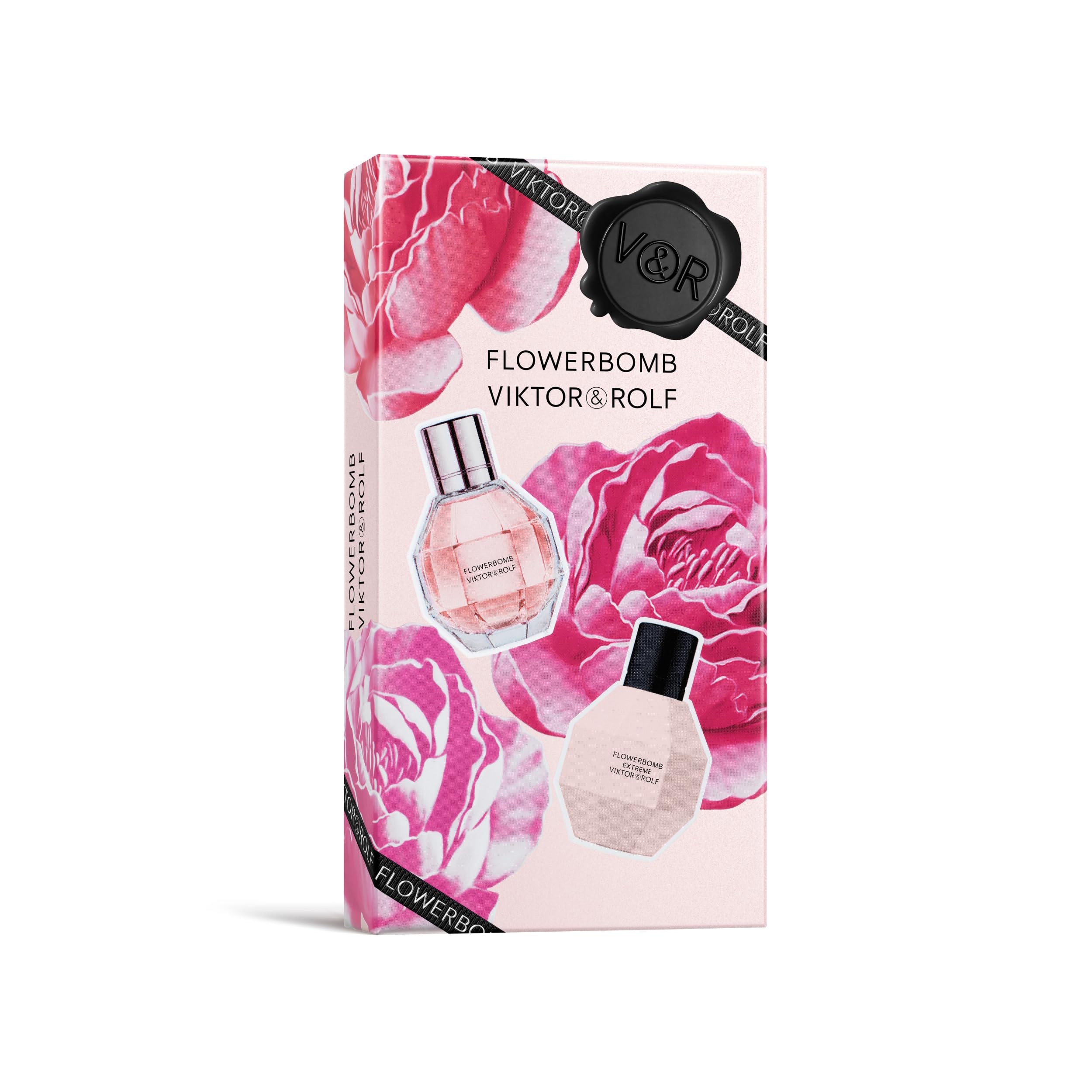Viktor&Rolf Flowerbomb Eau de Parfum & Flowerbomb Extreme Travel Set – 0.2 oz Each