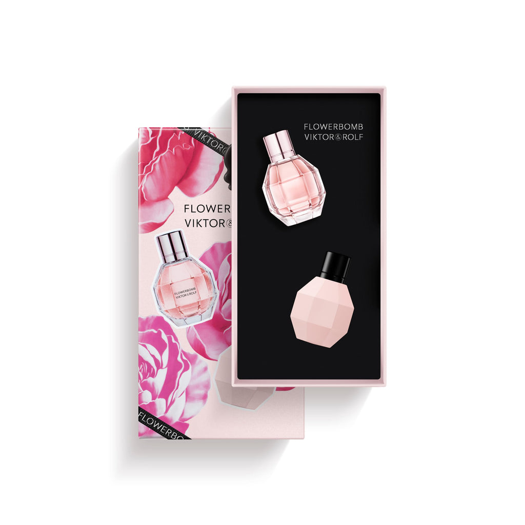 Viktor&Rolf Flowerbomb Eau de Parfum & Flowerbomb Extreme Travel Set – 0.2 oz Each