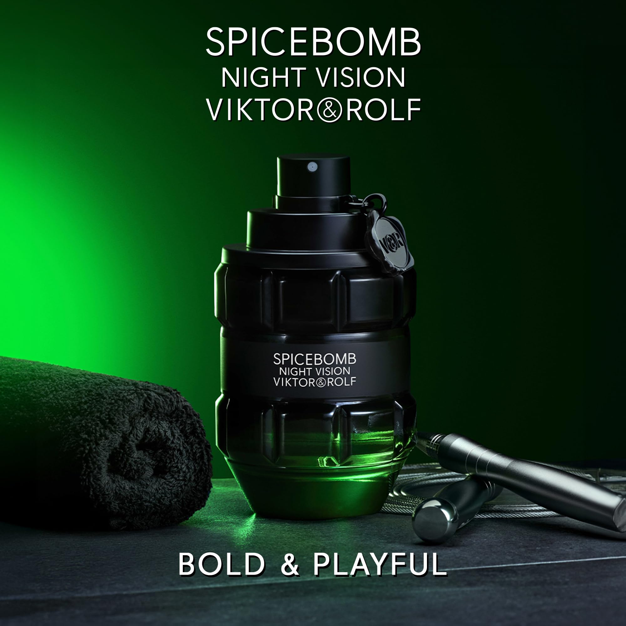 Viktor&Rolf Spicebomb Nightvision Gift Set – Woody & Spicy EDT, 3 oz + Travel Size