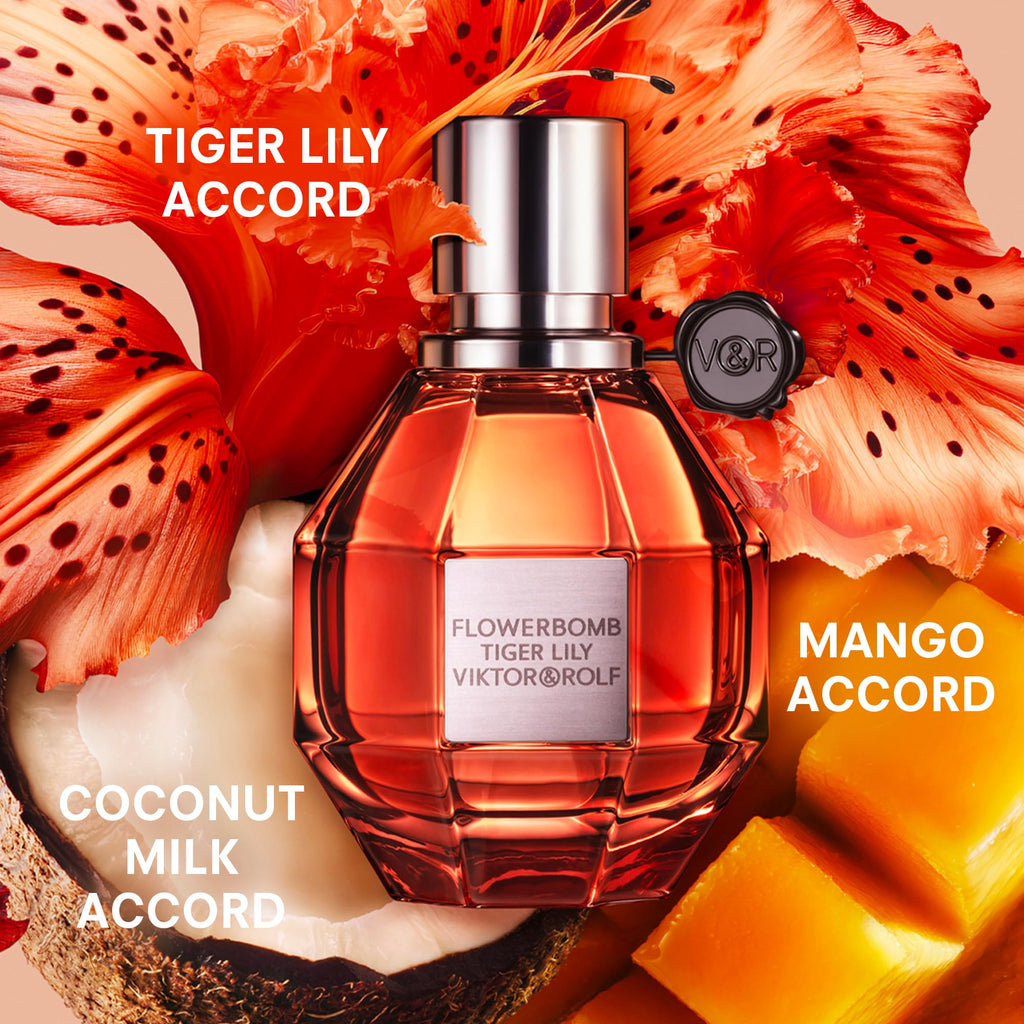 Viktor&Rolf Tiger Lily Eau de Parfum – Travel Size 0.34 oz | Floral, Ambery & Fruity