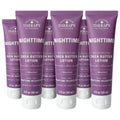 Village Naturals Therapy Nighttime Moisturizing Shea Butter Lotion – Lavender Chamomile (6-Pack)