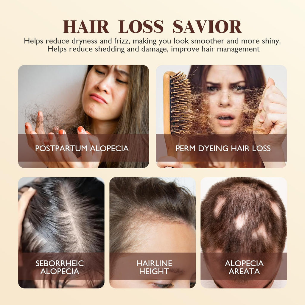 Vincofoo 2PC Hair Growth Spray – Natural Anti-Hair Loss for Thinning Hair