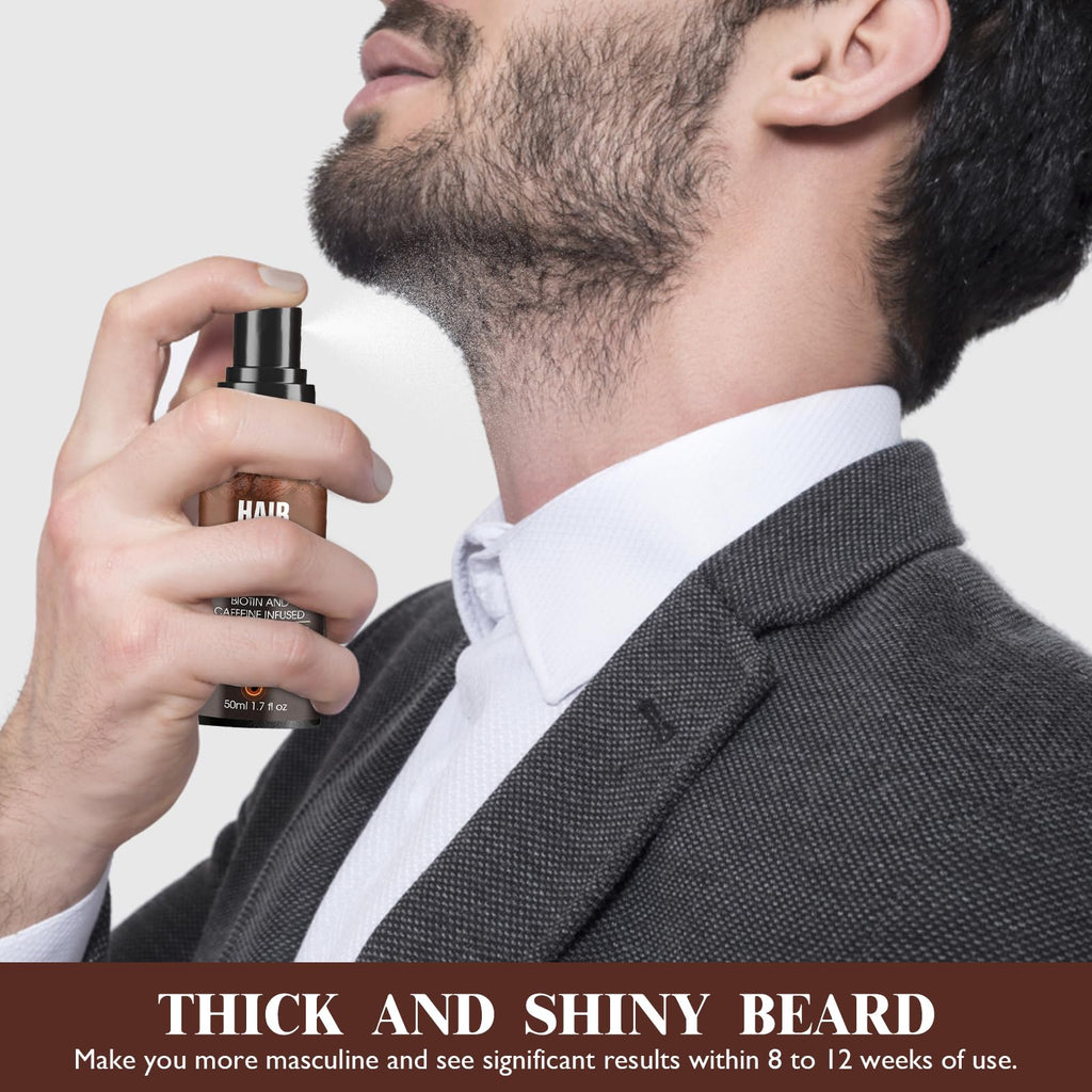 Vincofoo 2PC Hair Growth Spray – Natural Anti-Hair Loss for Thinning Hair