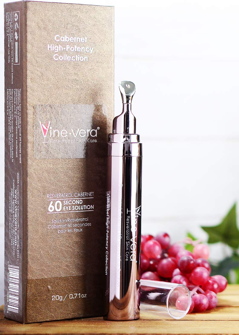 Vine Vera Resveratrol Cabernet 60 Second Eye Solution – Quick Under-Eye Refresh