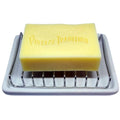 Vintage Tradition Unscented Tallow Balm Soap Bundle with White Ceramic Holder