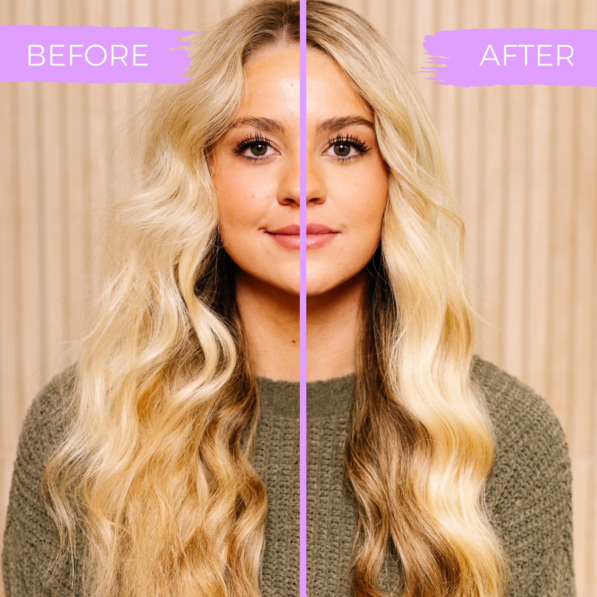 Viori Purple Shampoo Bar: Longsheng Rice Water & Natural Ingredients for Blonde Hair – Neutralizes Brassy Tones