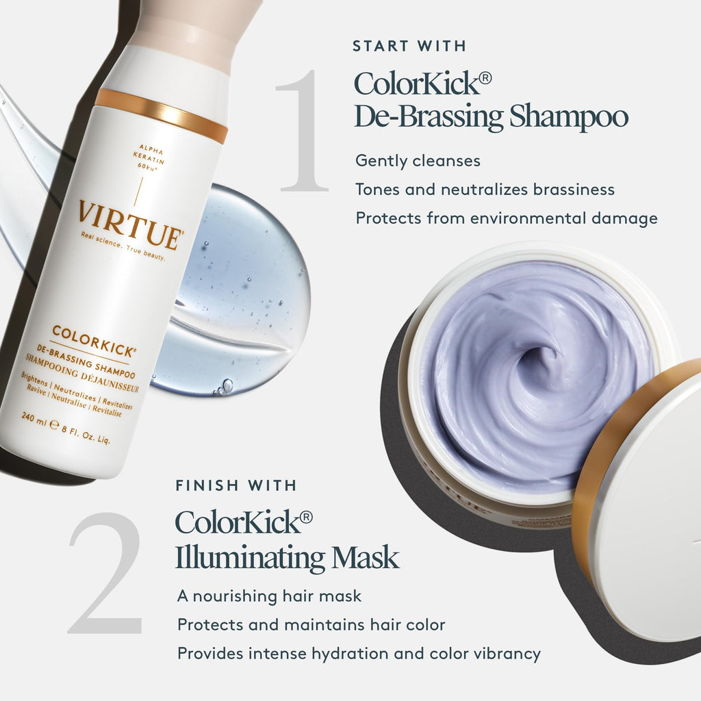 Virtue ColorKick Illuminating Hair Mask | Tones, Nourishes & Preserves Color-Treated Hair