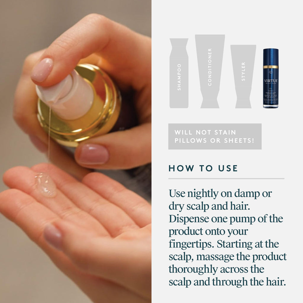 VIRTUE Overnight Scalp Elixir – Drug-Free, Dermatologist Tested