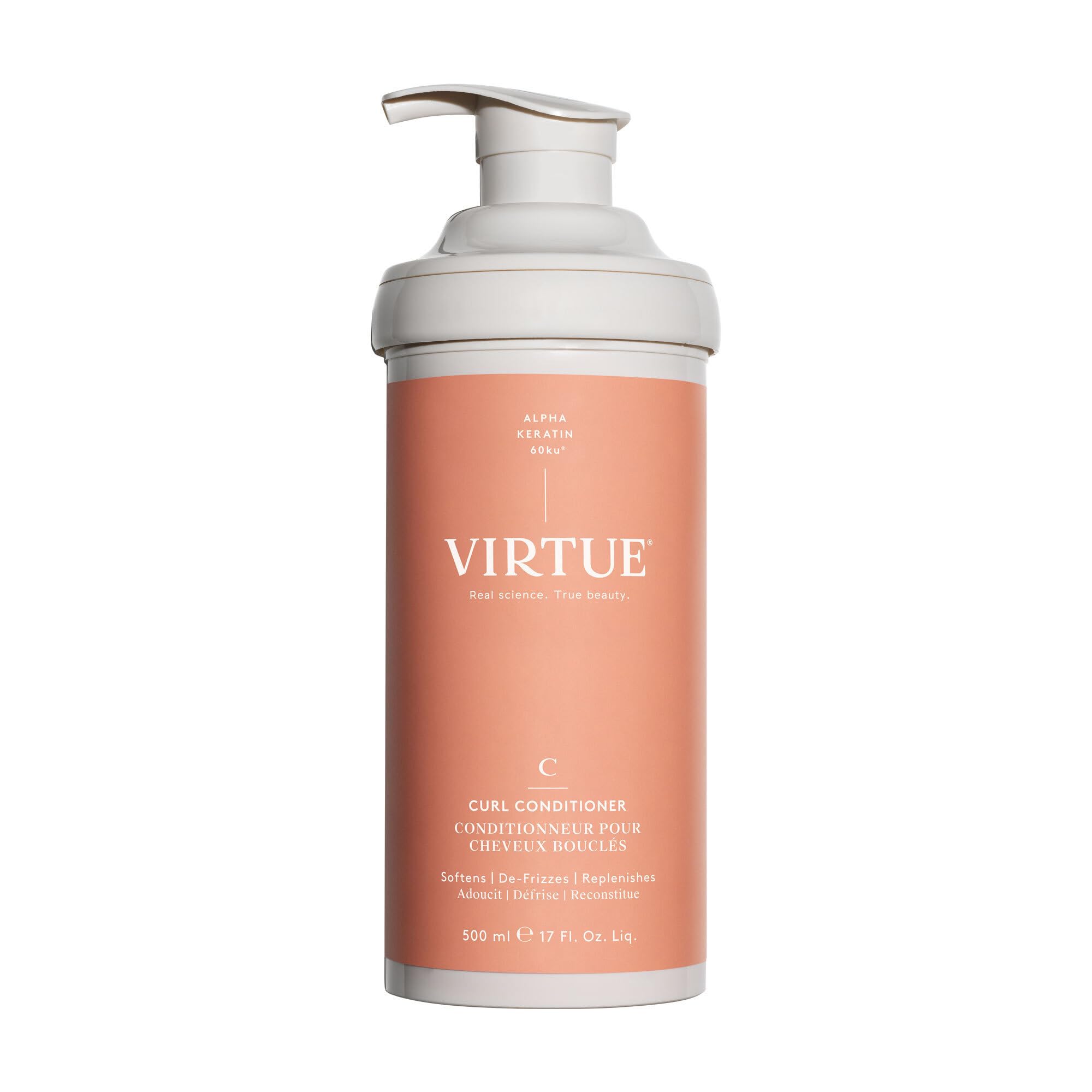 VIRTUE Curl Conditioner with Jojoba Oil – Sulfate-Free & Color Safe
