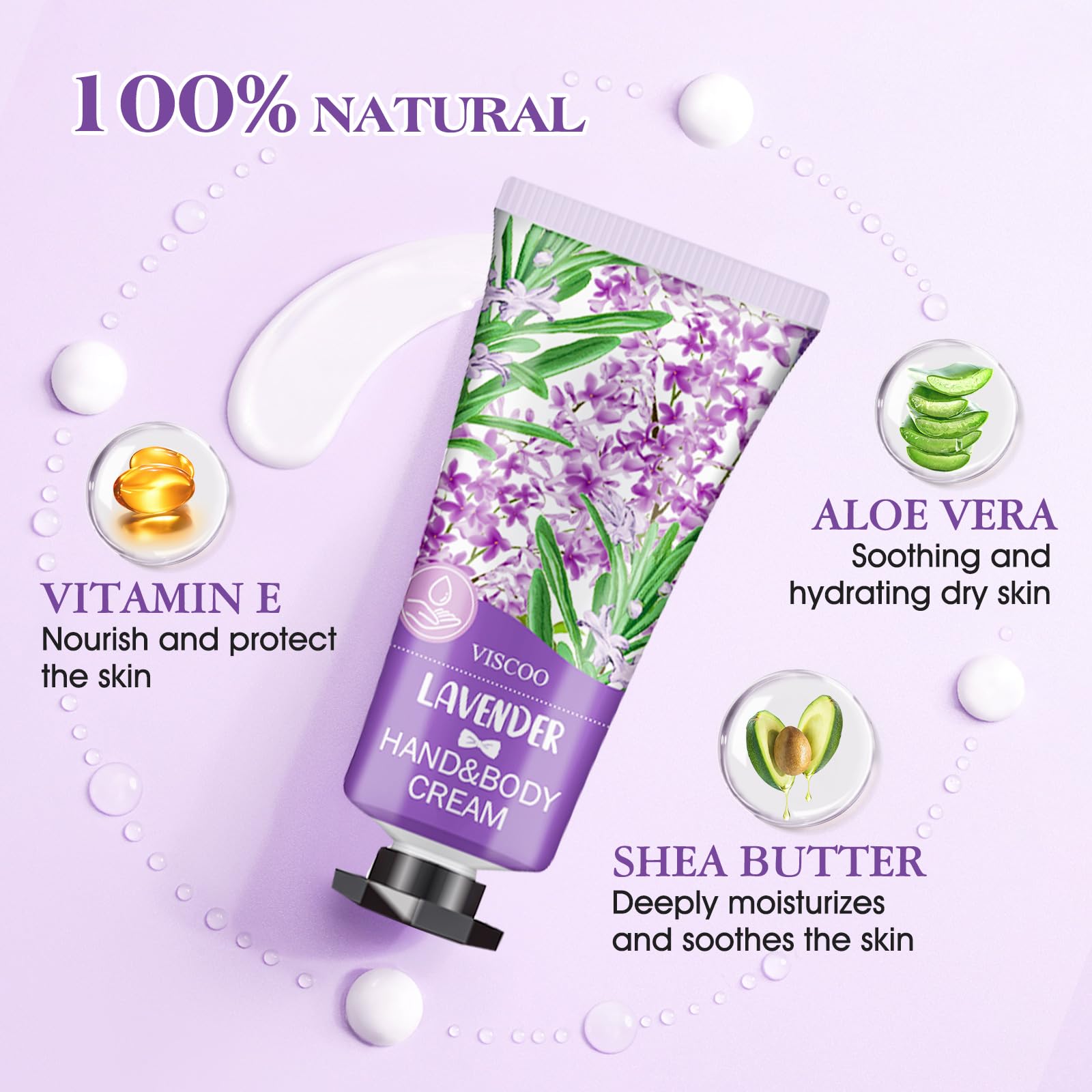 VISCOO 28 Pack Hand Cream Gift Set – 14 Fragrances, Travel-Size Moisturizers