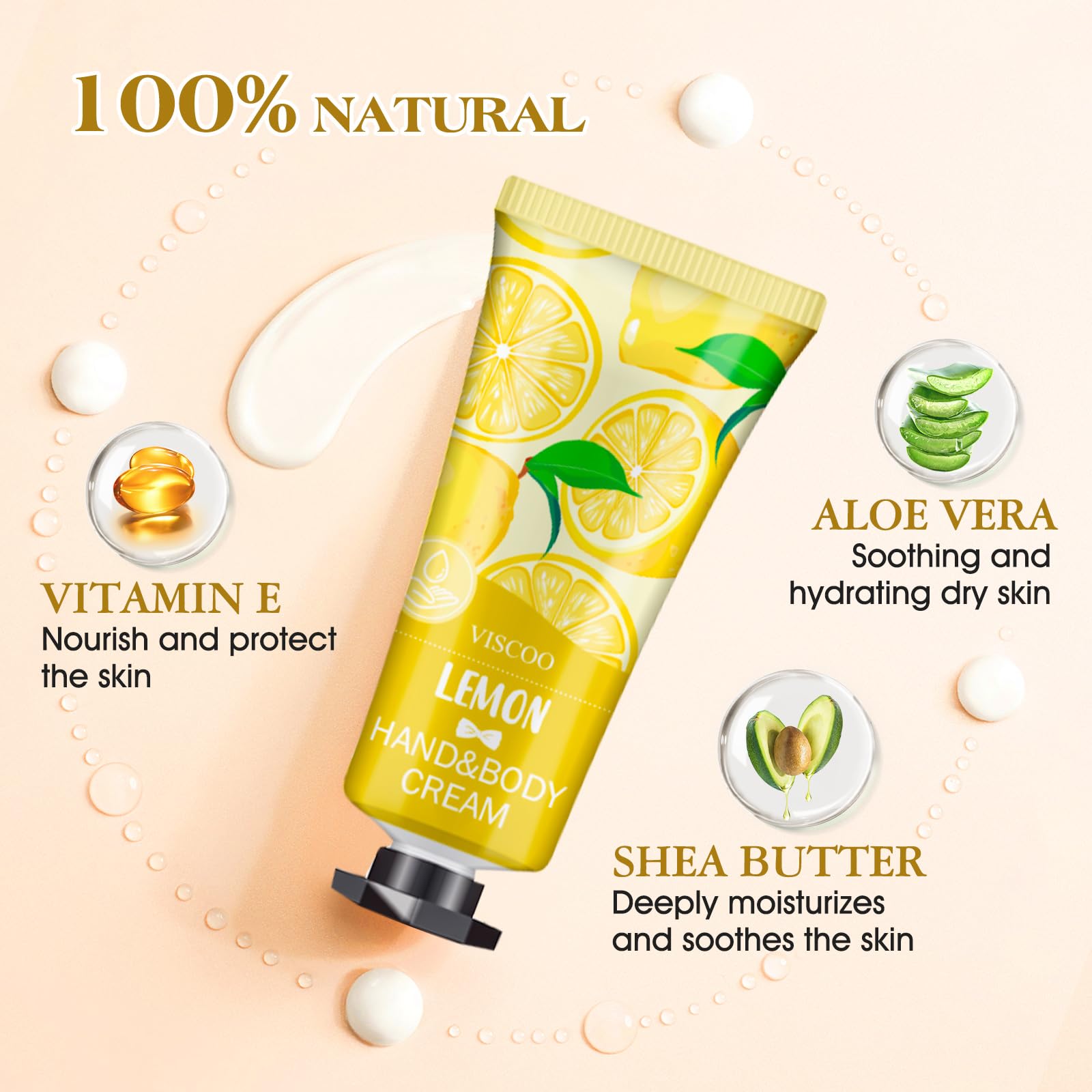 VISCOO 252 Pack Hand Cream Gift Set – 14 Fragrances, Travel-Sized Moisturizers