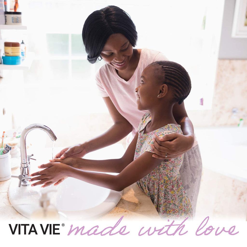 VITA VIE Body Wash with Lemon Scent – Antibacterial Hand & Forearm Cleanser