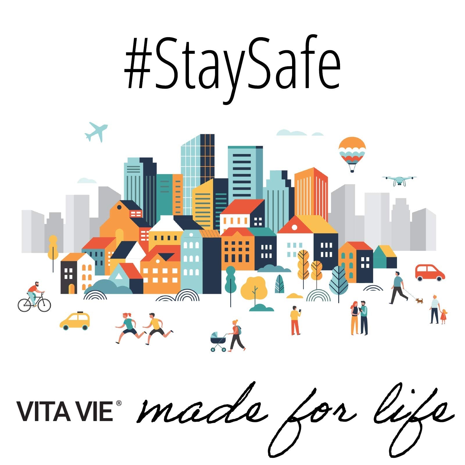 VITA VIE Hand Soap 8oz – Paraben-Free, Sulfate-Free, Cruelty-Free, Made in USA