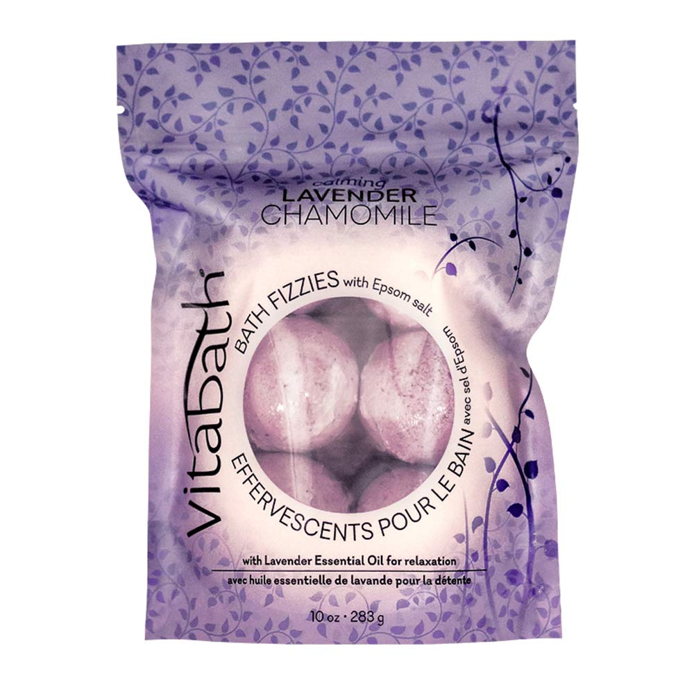 Vitabath Bath Fizzies Lavender Chamomile – 10 oz Bath Soak