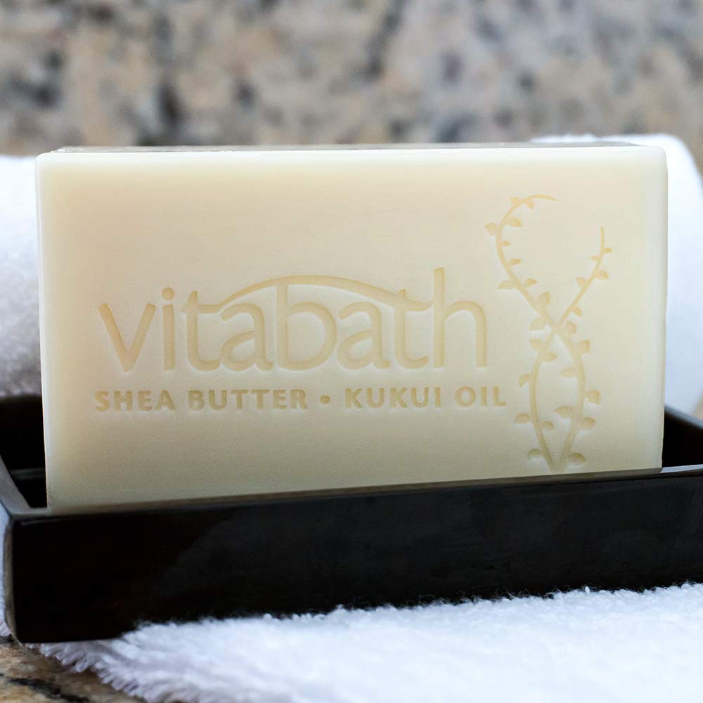 Vitabath Original Spring Green Gelee Bar Soap – Moisturizing Gel Cleanser & Hydrating Solid Body Wash (3 x 8oz)
