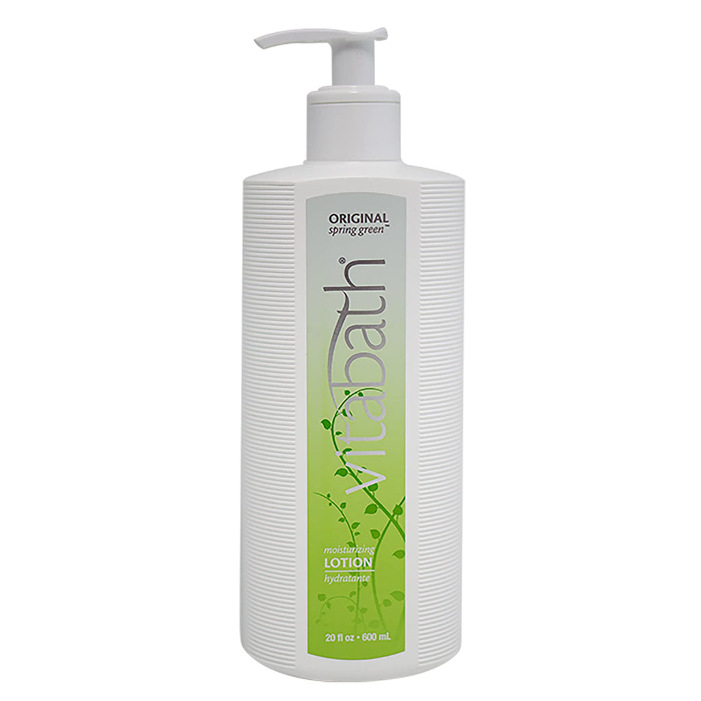 Vitabath Original Spring Green Moisturizing Body Lotion – Deep Hydration with Aloe & Shea Butter, Cruelty-Free, 20 oz