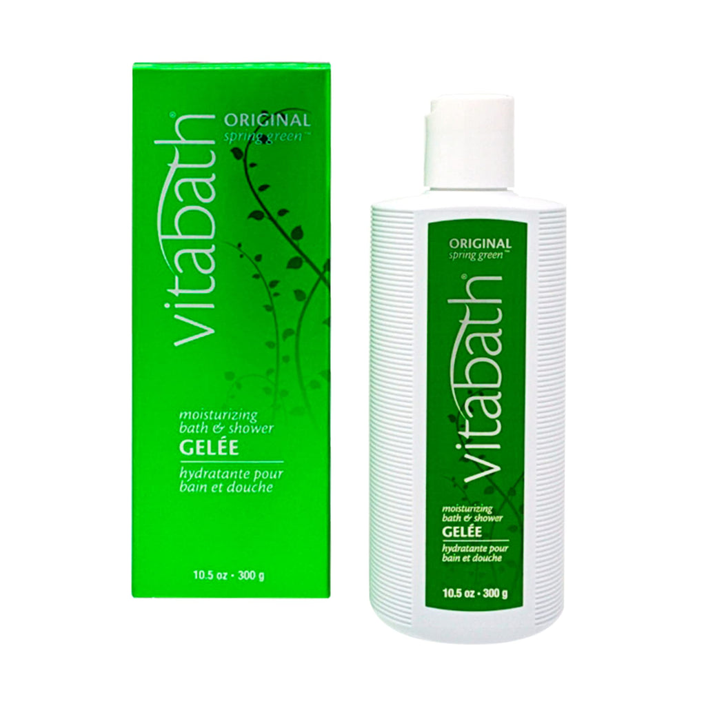 Vitabath Original Spring Green Moisturizing Bath & Shower Gel – Hydrating Spa-Quality Cleanser