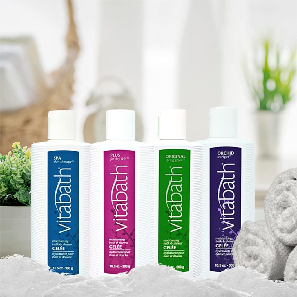 Vitabath Original Spring Green Moisturizing Bath & Shower Gel – Hydrating Spa-Quality Cleanser