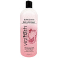 Vitabath Pomegranate Bellini Blush Bubble Bath – Rich Foaming & Aromatherapy (33.8 fl oz)