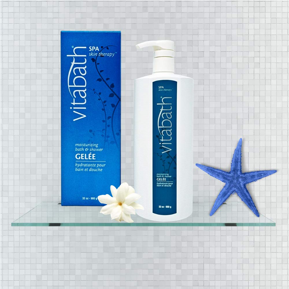 Vitabath Spa Skin Therapy Moisturizing Bath & Shower Gel – Deep Hydration, Cruelty-Free, 32 oz