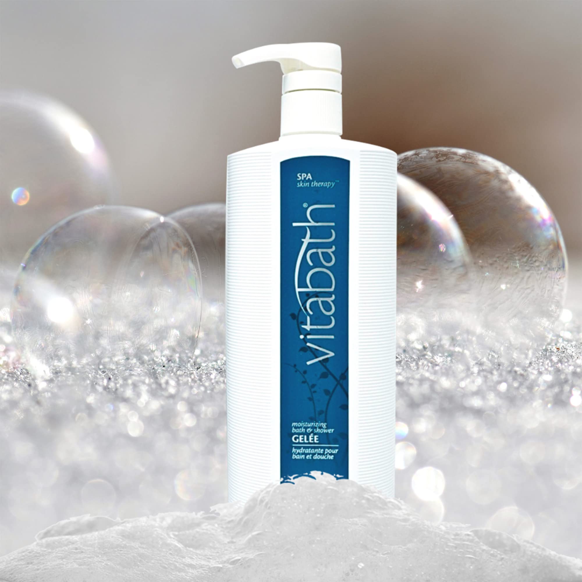 Vitabath Spa Skin Therapy Moisturizing Bath & Shower Gel – Deep Hydration, Cruelty-Free, 32 oz