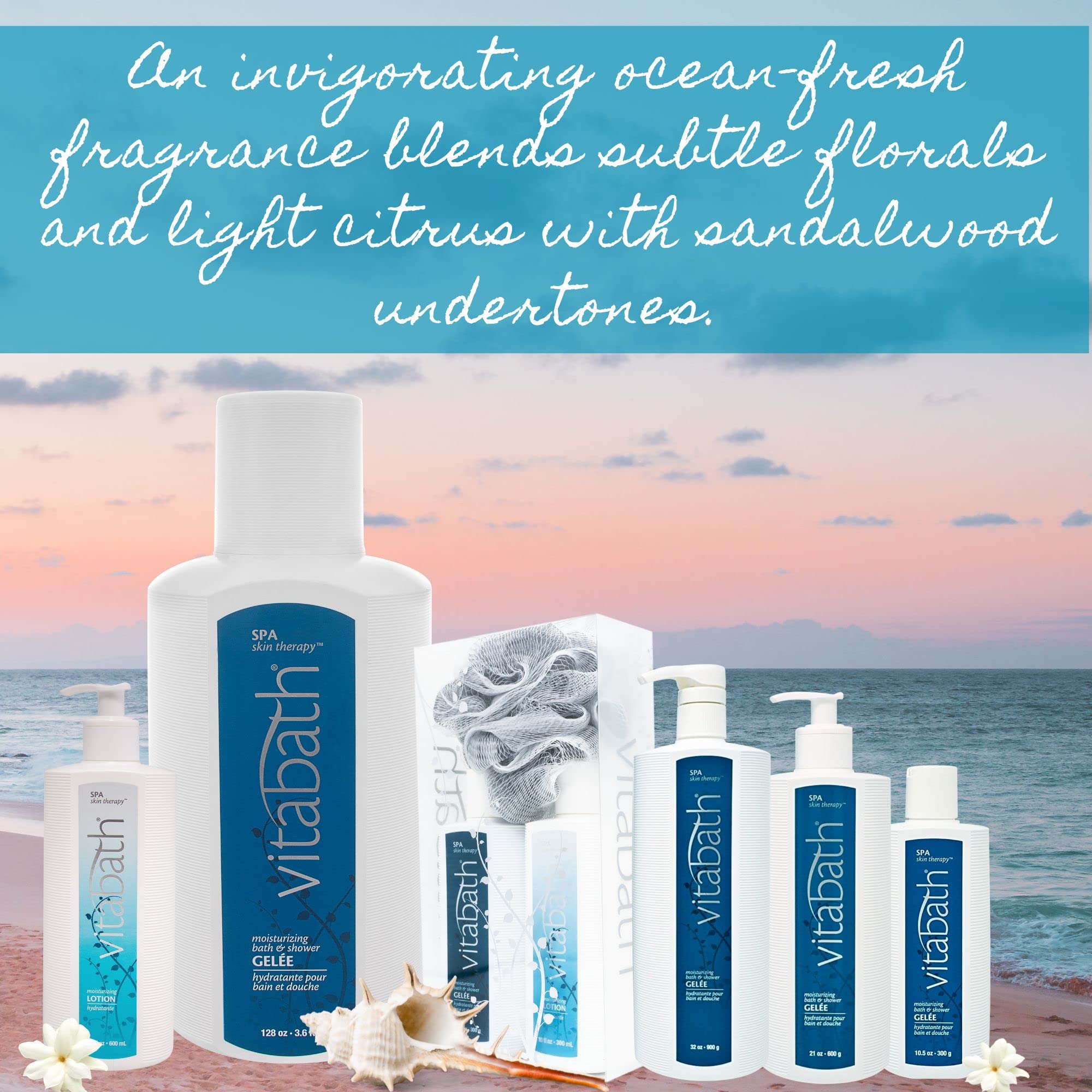 Vitabath SPA Skin Therapy Gallon — Moisturizing Bath & Shower Gelée