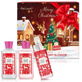 Vital Luxury Christmas Bath & Body Gift Set – Japanese Cherry Blossom Spa Kit (Gel, Lotion, Mist)