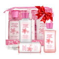 Vital Luxury Bath & Body Gift Set – Japanese Cherry Blossom, 3-Piece Travel Size Trio