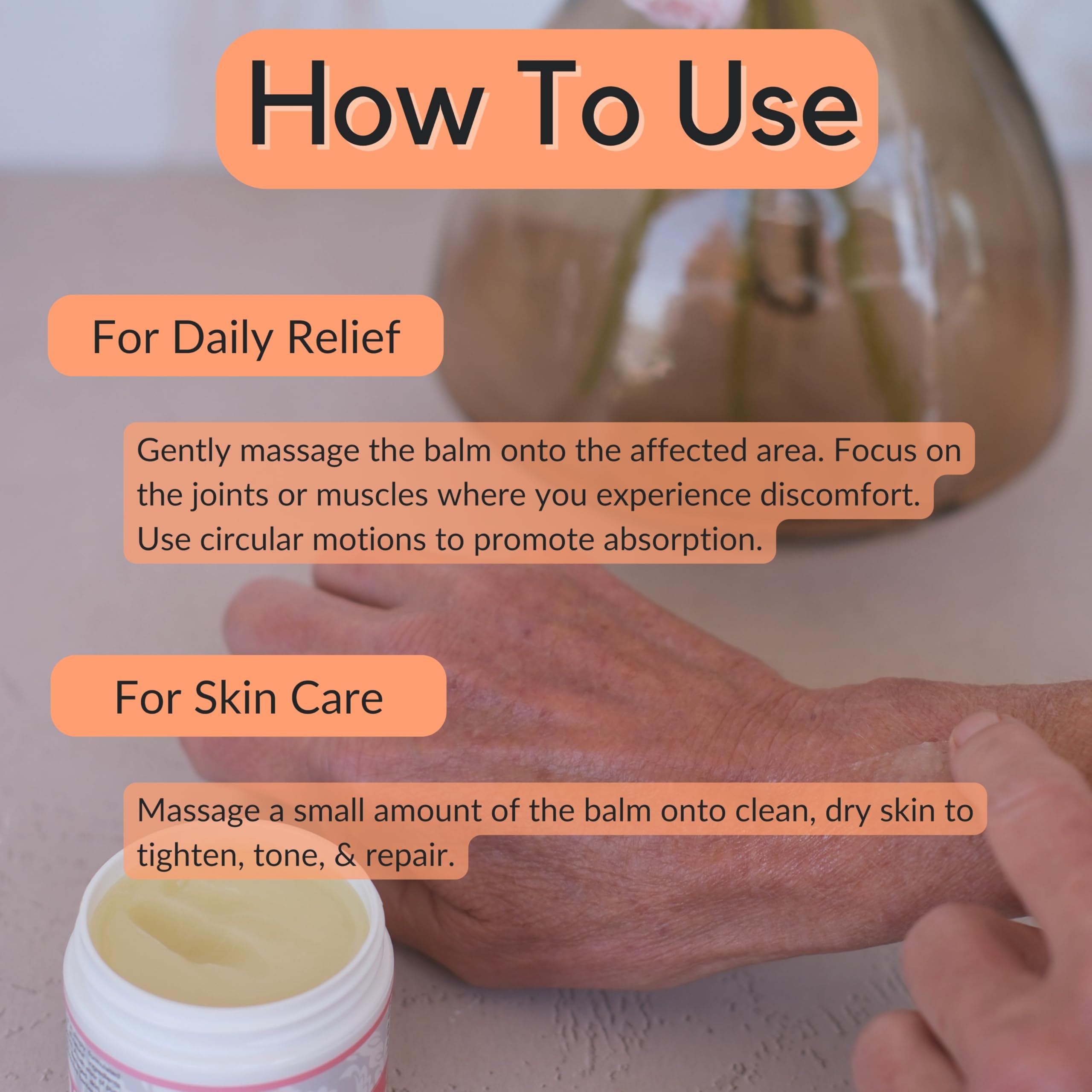 Vitality Extracts Frankincense Balm – 6oz, Boswellia Serrata, Beeswax & Olive Oil