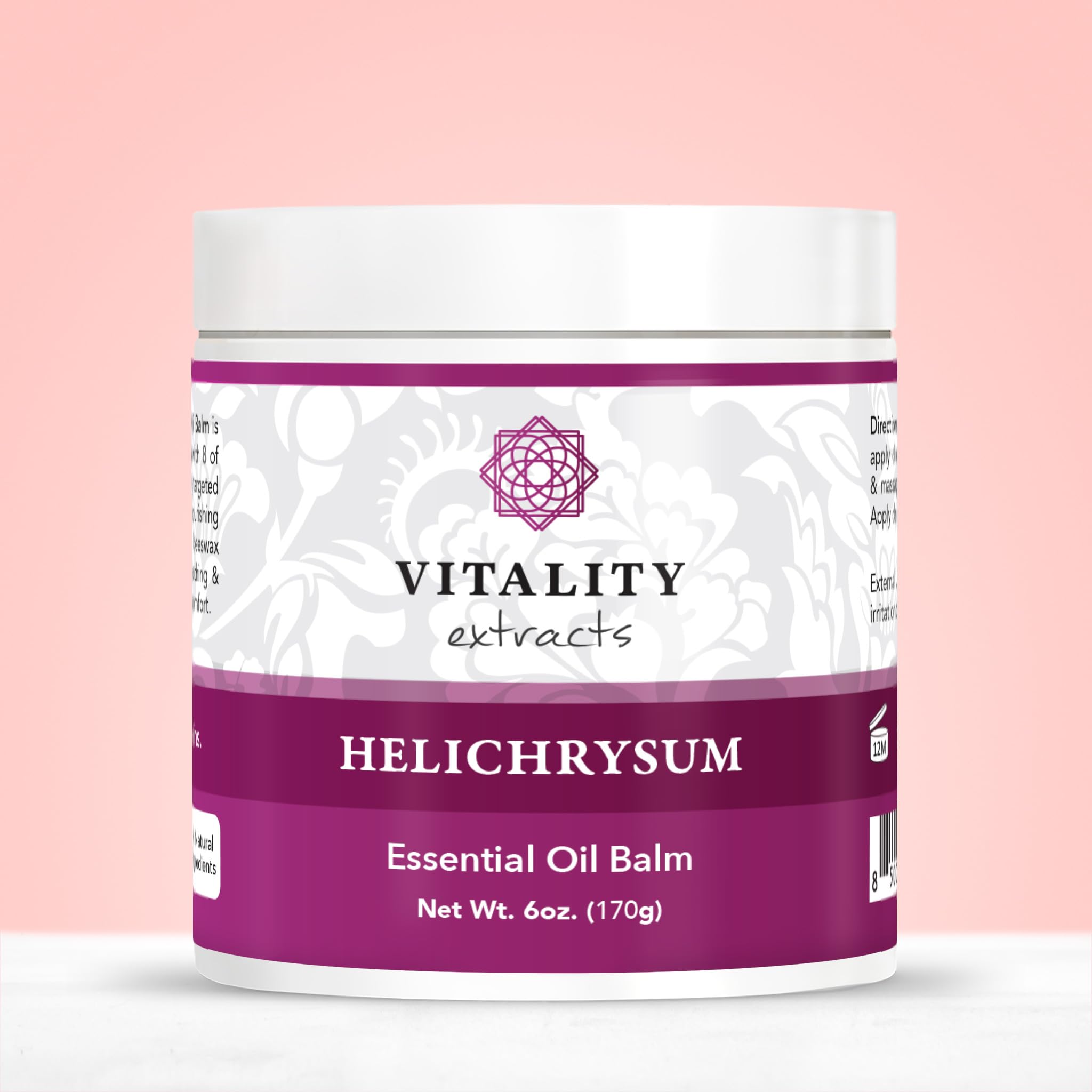 Vitality Helichrysum Balm 6oz – Ultra-Moisturizing Skin Hydration
