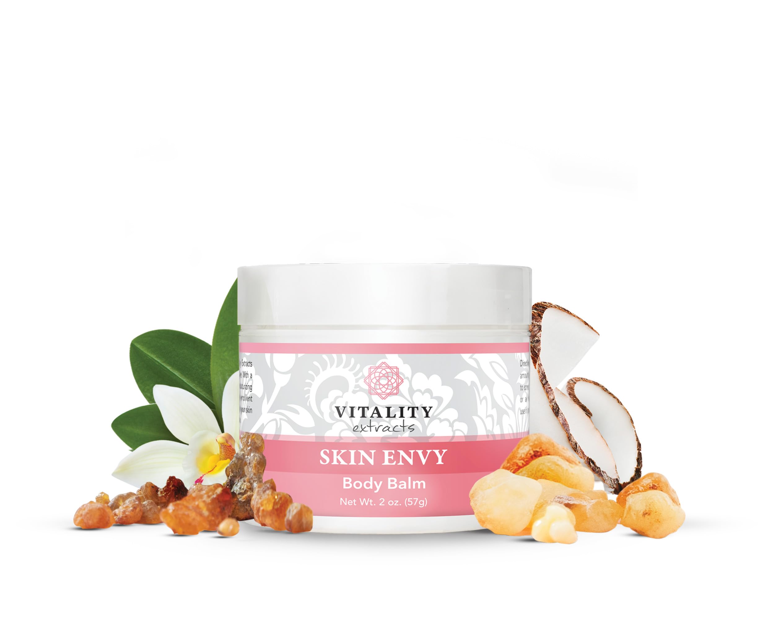 Vitality Skin Envy Balm – All-Natural Moisturizer with Beeswax, Vitamin A, Coconut Oil